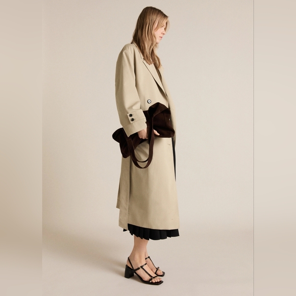 MANGO Trench Coat - Picture 2 of 6